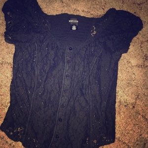 Wet seal brand top